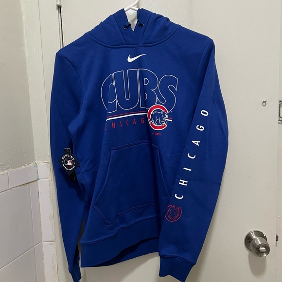 Nike genuine MLB Chicago Cubs sweatshirt with hood - Picture 2 of 5